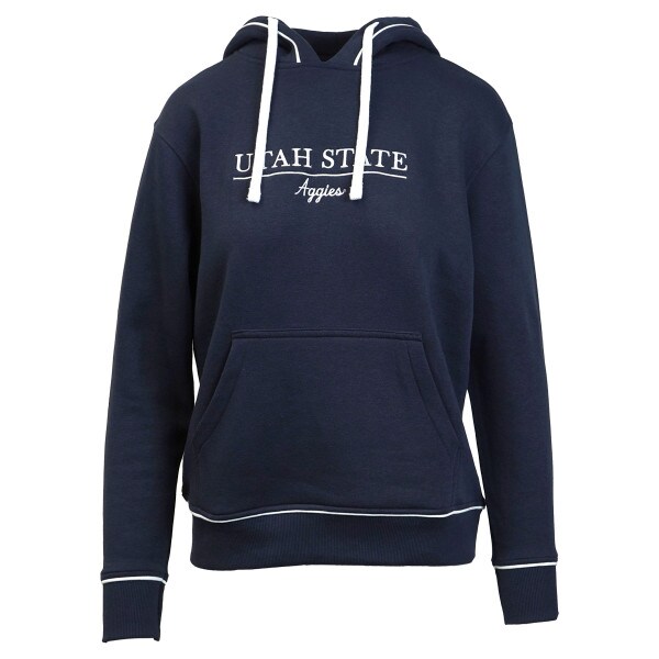 Women's Utah State Aggies Navy Hoodie Navy